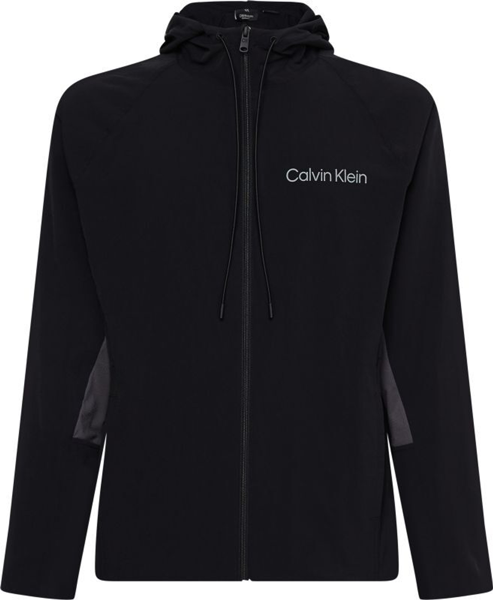 Мужская теннисная кофта Calvin Klein WO Windjacket - black beauty