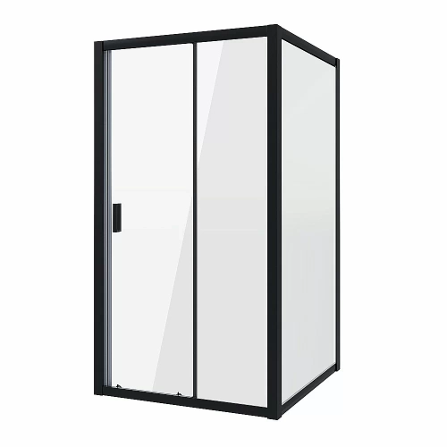 Душевой уголок Niagara Nova NG-82-9AB-A70B 90х70 алюминиевый профиль, прозрачный, раздвижные двери
