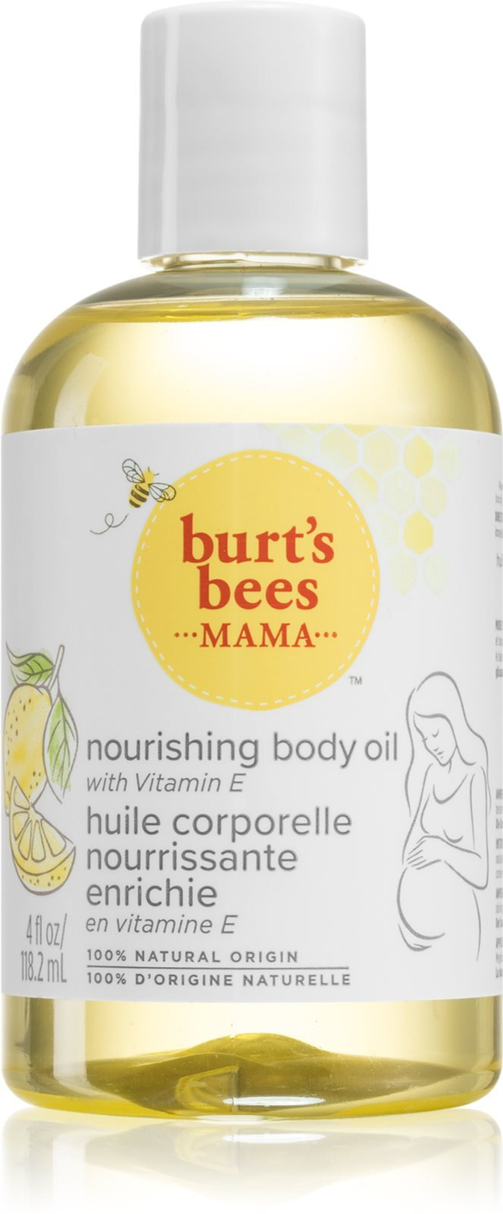 Burt’s Bees Mama Bee - питательное масло для тела /   118  ml  / GTIN 79285076100