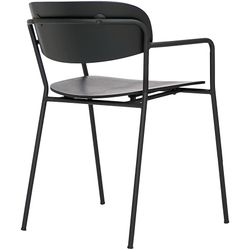 Стул с подлокотниками Torfrid, черный