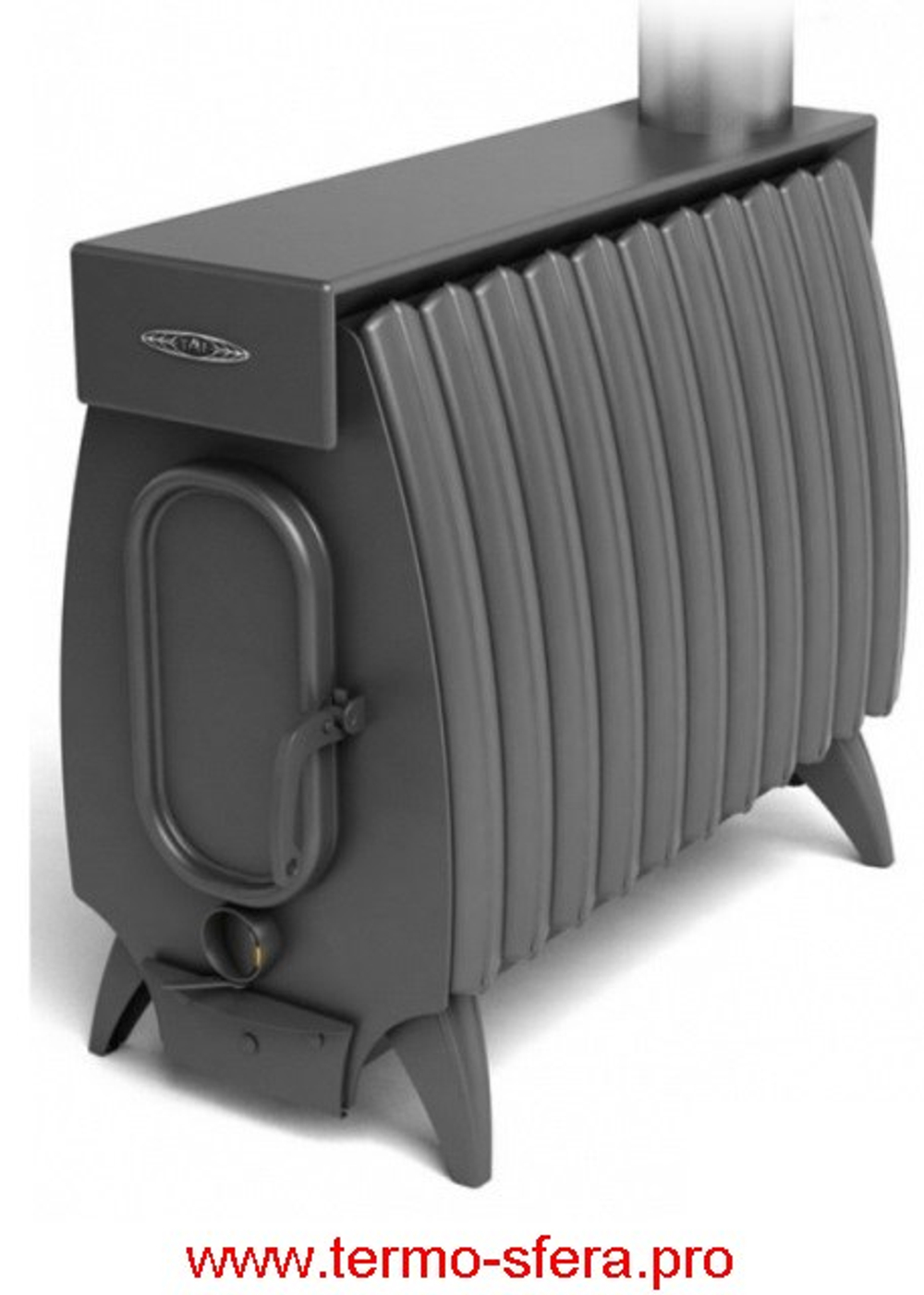 Отопительная печь ТМФ Огонь-Батарея 11 Лайт Антрацит
