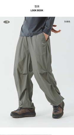 Брюки Nothomme Blue Spring/Summer Ultra-Light Ultra-Thin Antibacterial Casual Pants Outdoor Lightweight Parachute