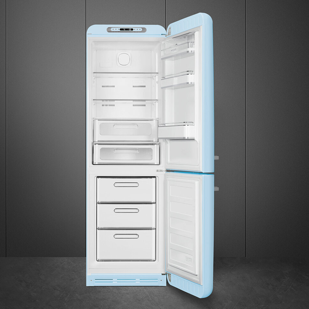 Отдельностоящий двухдверный холодильник Smeg FAB32RPB5