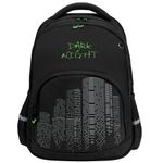 Рюкзак BRAUBERG SOFT, 2 отделения, 3 кармана, "Dark night", СВЕТООТРАЖАЮЩИЙ ПРИНТ, 40х31х15 см, 273119