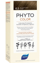 PHYTOSOLBA ФИТО крем-краска для волос тон 6.3 Темный золотистый блонд Phyto Coloration permanente 6.3 blond foncé doré 50/50/12