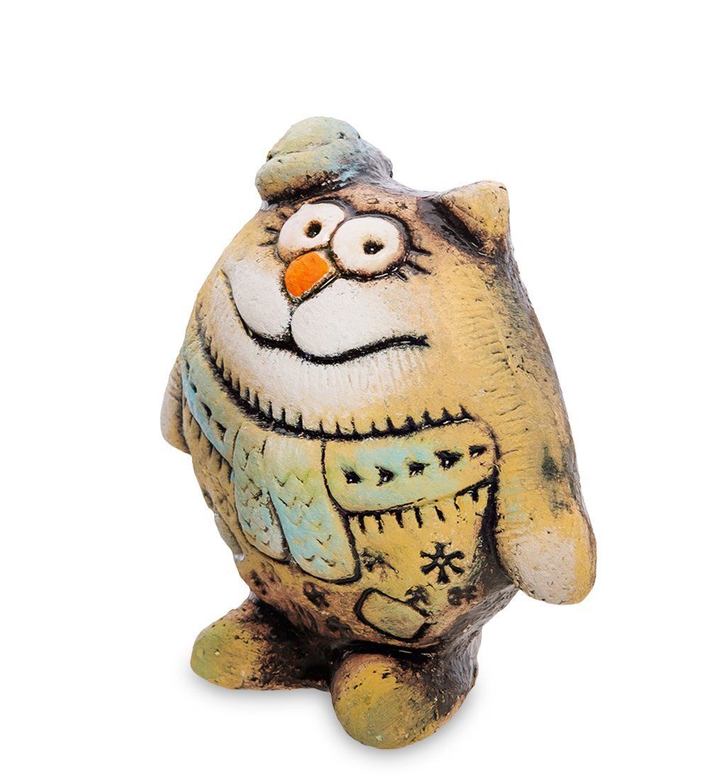 KK- 39 Фигурка «Кот Шляпник» шамот