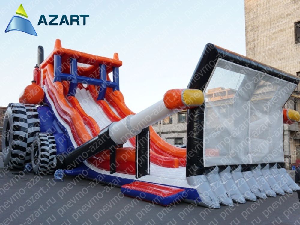 Батут "Мега-трактор"