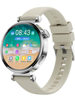 Смарт часы PARASMART Arielle GT4mini (силиконовый ремешок, серебристый)