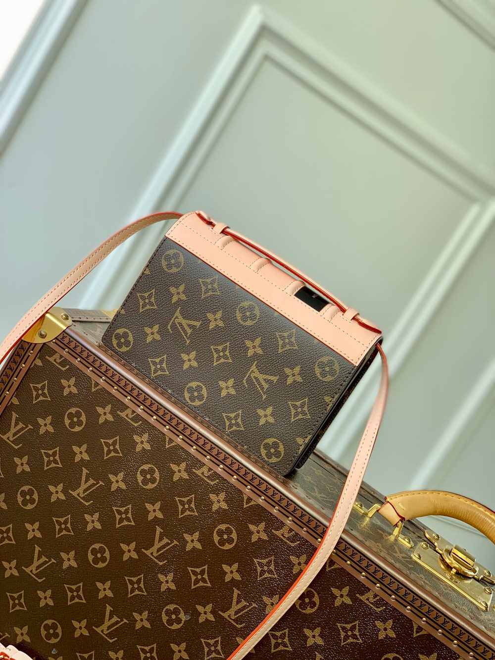 Louis Vuitton Book Chain Wallet
