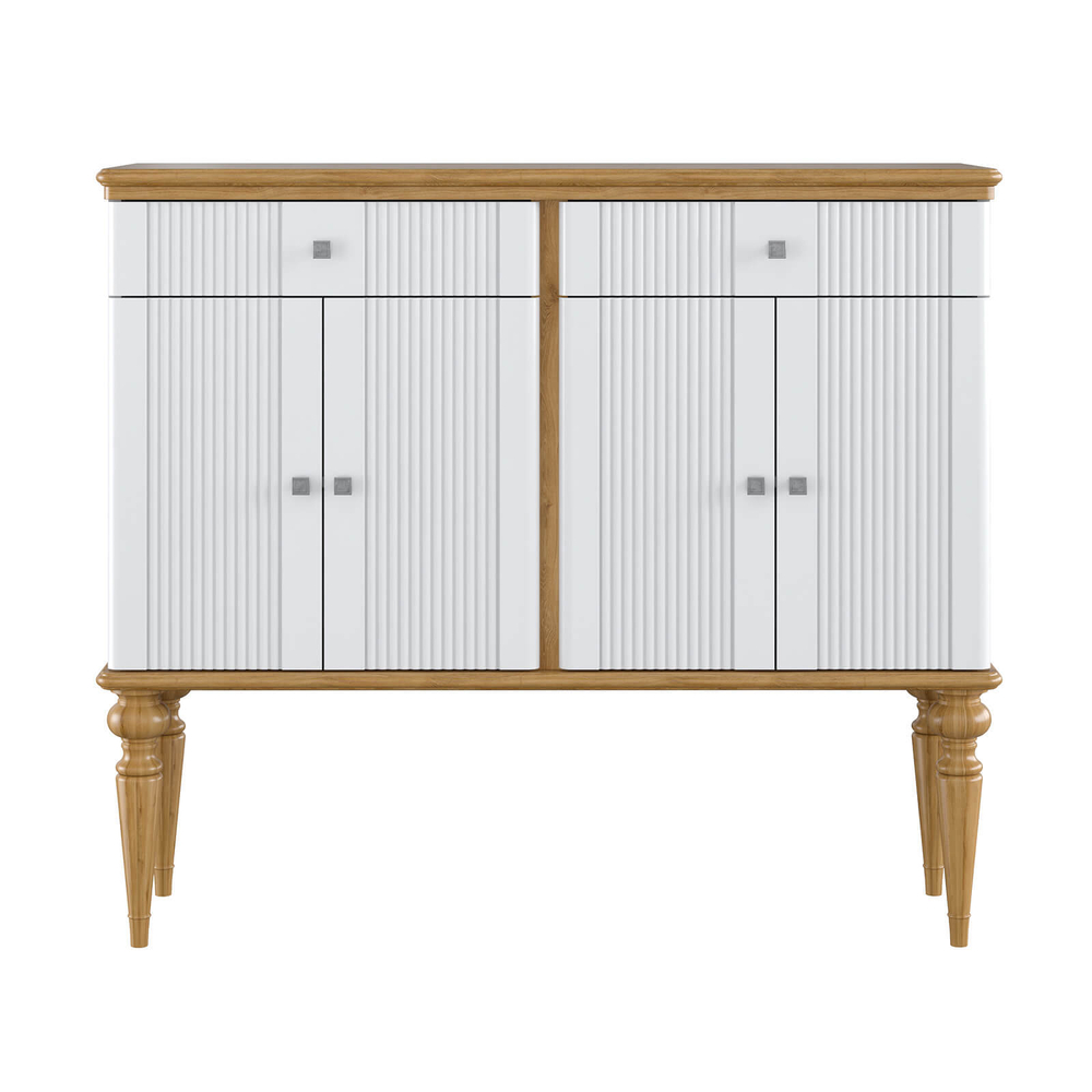 Тумба Рандеву из массива сосны 124*107*38.4 см