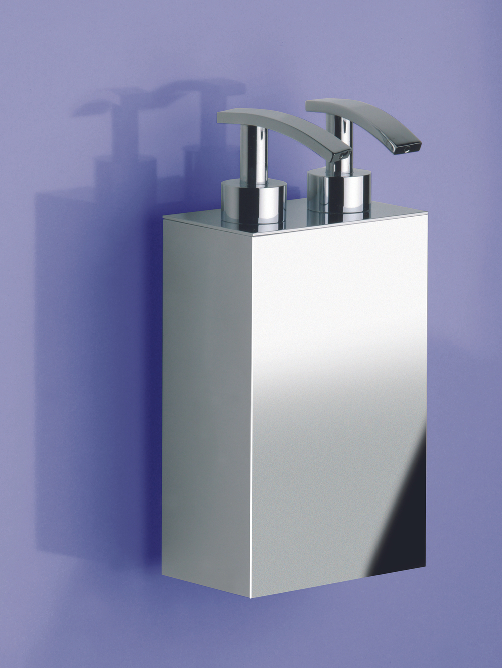 Дозатор настенный двойной Windisch 90124CR Metal Lineal Испания