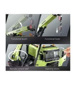 Радиоуправляемый автокран Double Eagle Volvo FMX 1/20 2.4G RTR