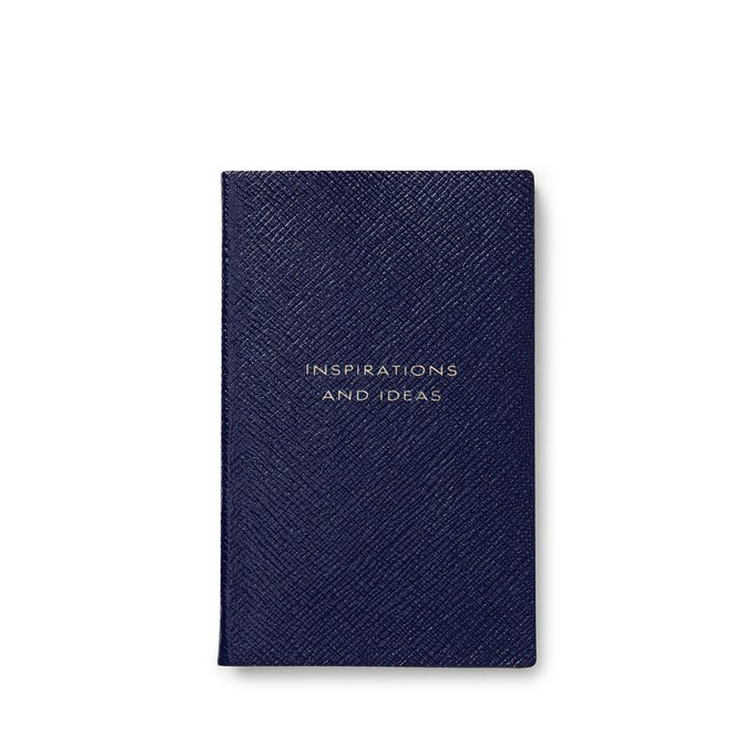 Smythson Блокнот Inspirations And Ideas Panama Notebook, Bright Coral (светло-зеленый)