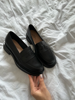 Лоферы из натуральной кожи