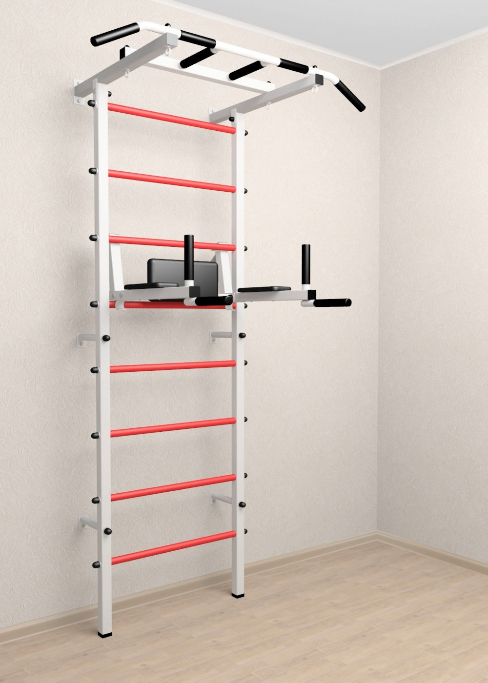 Шведская стенка Sv Pro 802 (Турник Pro/Брусья/стойка)