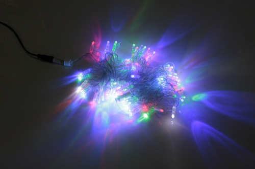 LED-PLS-200-20M-240V-M/C-F(W)-W/O мульти/белый флэш на пр. проводе (без силового шнура)С КОЛПАЧКОМ