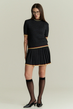 Джемпер с коротким рукавом GIA