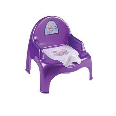 Детский кресло-горшок "НИШ" фиолетовый