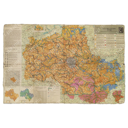 Карта загрязнений Московской области. 1993