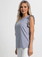 Блуза Карлотта (серая) Б15403-50М LT Collection
