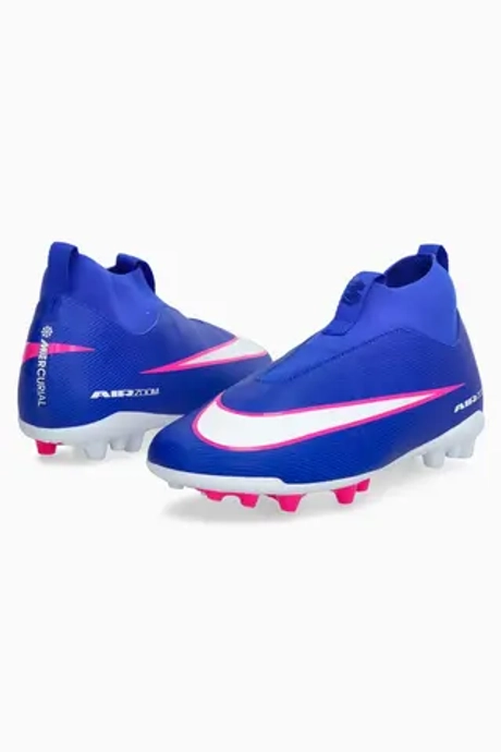 Бутсы Nike Zoom Mercurial Superfly 10 Academy AG Junior - синий
