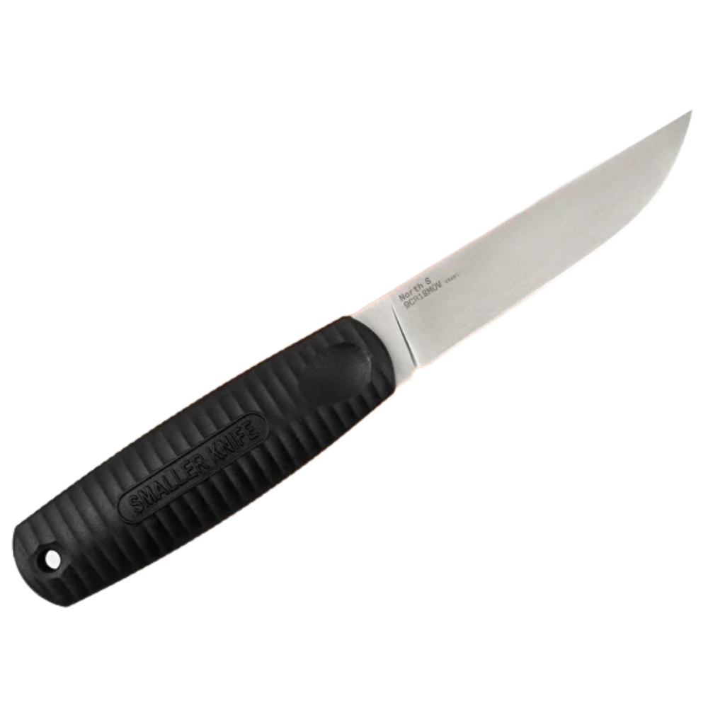 Нож HOT Knife North S Black (9Cr18MoV, Black Rubber, Kydex)