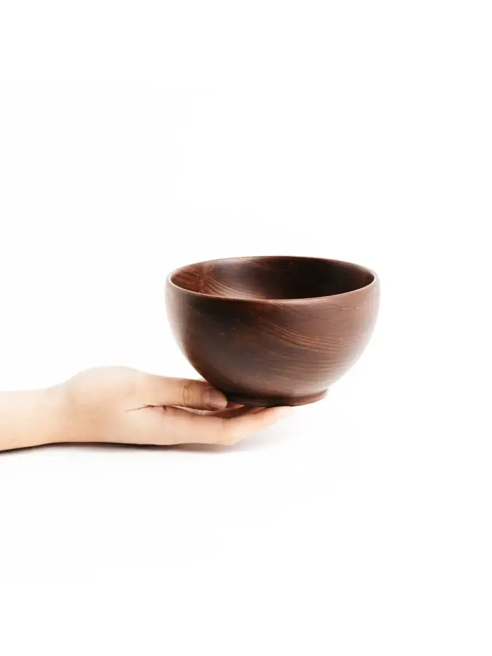 Глубокая тарелка для супа из кедра