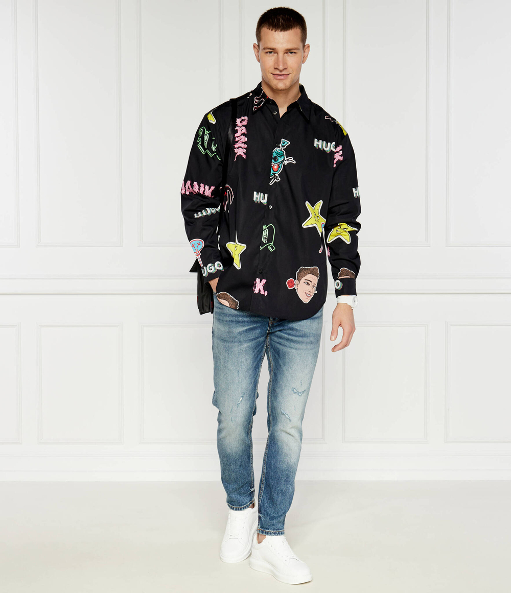 Рубашка Ellisoe HUGO - черный(50520084)