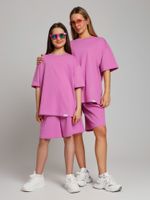 Костюм для девочки Азарт-1 Виотекс РОЗОВЫЙ