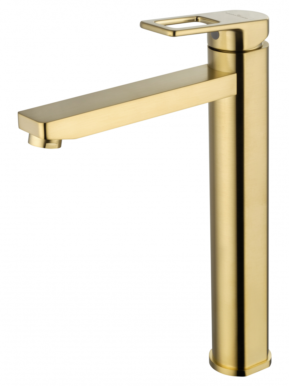 Смеситель для раковины высокий WONZON & WOGHAND FRAME, Брашированное золото (WW-88239010-BG)