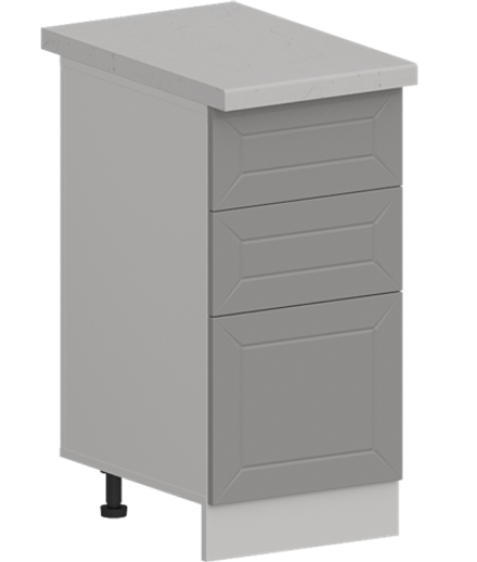 Кухня Модуль ШН3Я 400 Ликата / Лайт Грей