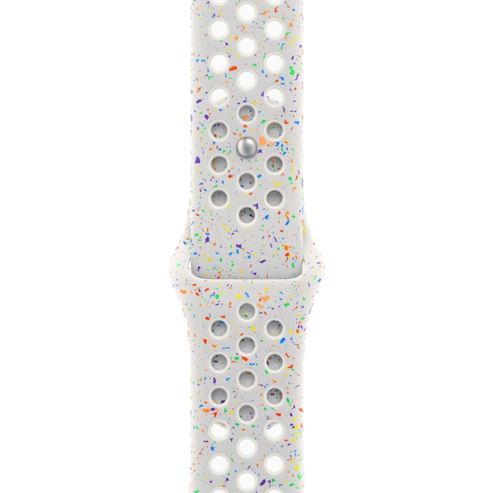 Умные часы Apple Watch Series 10 46mm Silver Pure Platinum Nike SB M/L GPS (MWX03)