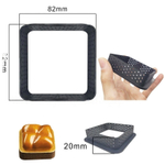 Перфорированная форма из термопластика "Квадрат"