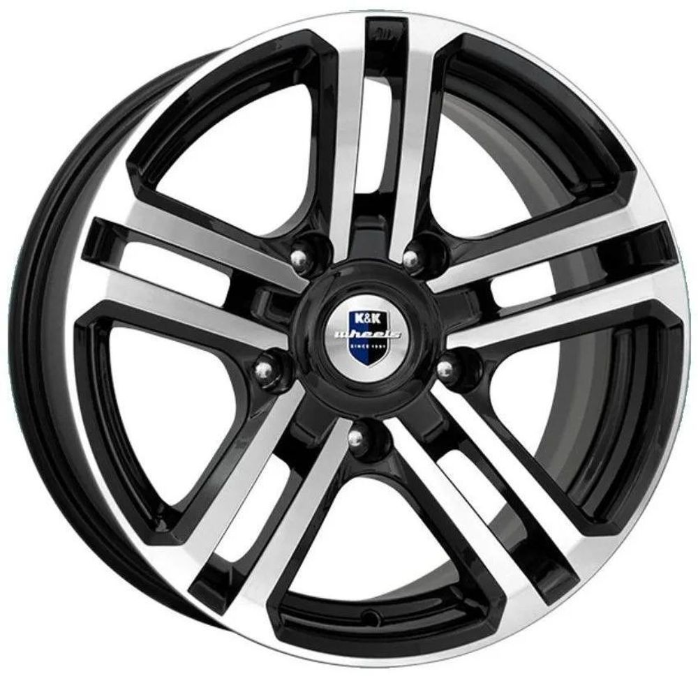K&amp;K Палладика 7x16 5x139.7 ET 5 Dia 110.1 (алмаз черный)