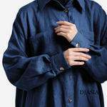 РУБАШКА УДЛИНЕННАЯ НА ПУГОВИЦАХ LAYALI LINEN
