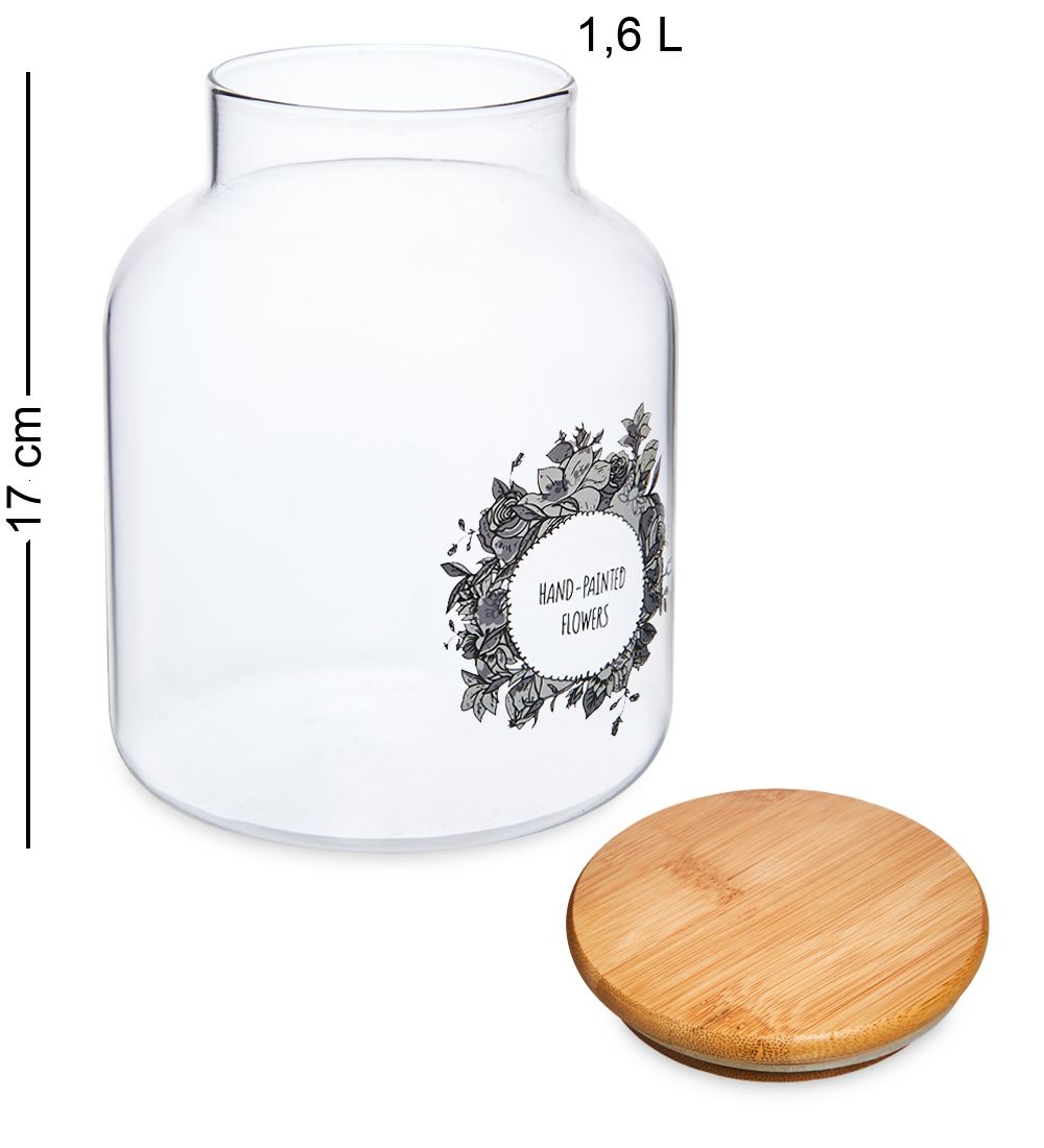 GS-111/1 Банка для сыпучих, 1,6л