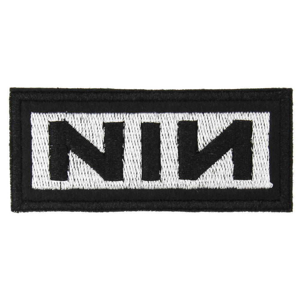 Нашивка с вышивкой группы Nine Inch Nails