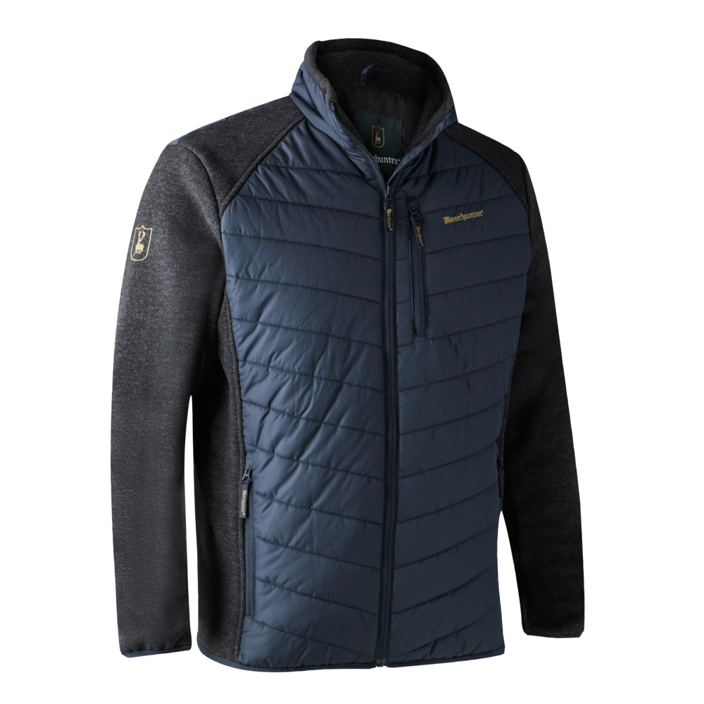 Куртка Deerhunter Moor Padded with knit (786 Dark Blue)
