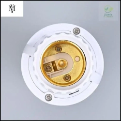 Патрон для лампы, Цоколь:E27, 60 Вт, Накаливания, 1 шт.