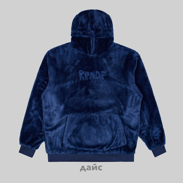 Толстовка мужская Ripndip OG Sherpa Hoodie артикул:RND10203 Толстовка мужская Ripndip OG Sherpa Hoodie артикул:RND10203 - купить в магазине Дайс