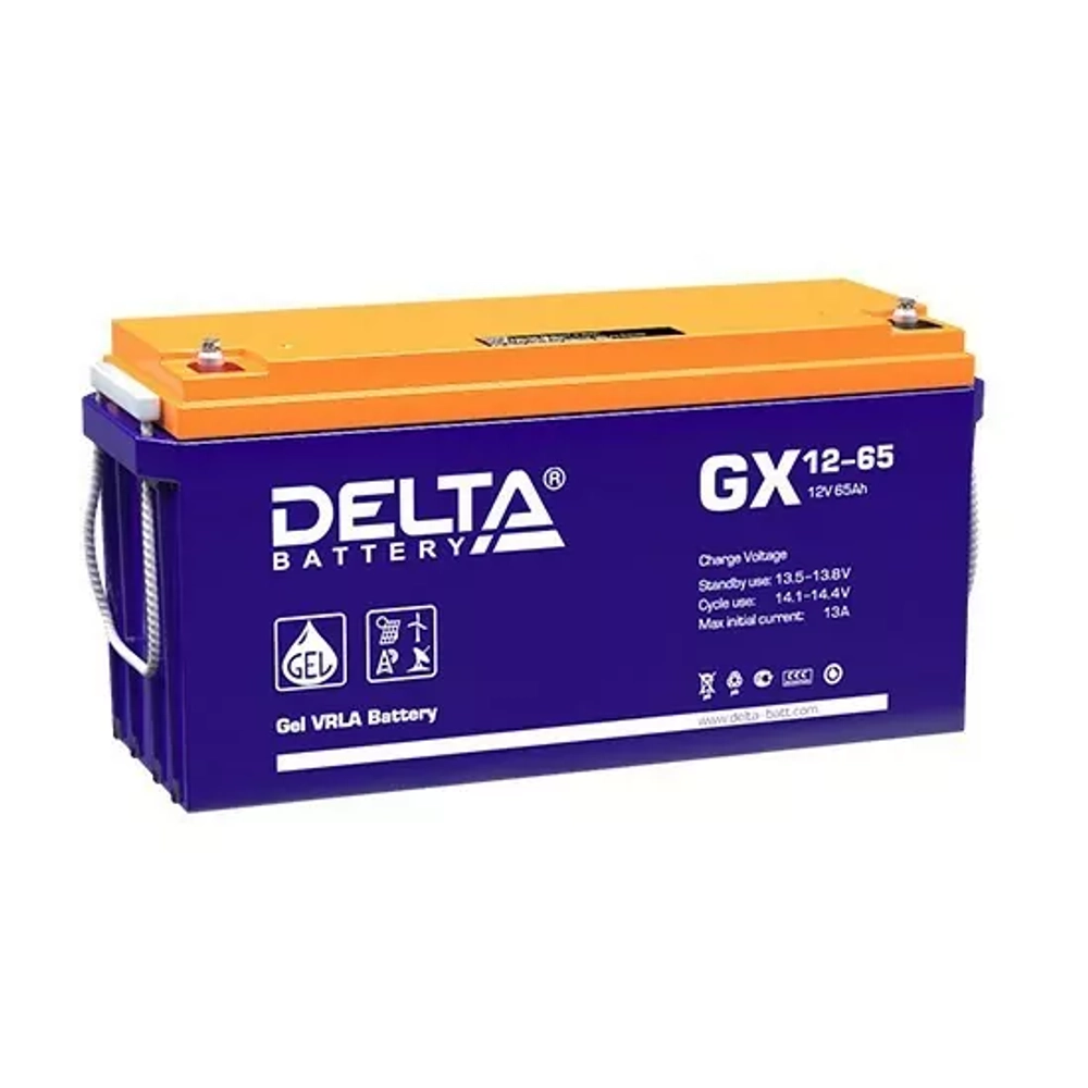 Аккумуляторная батарея Delta GX 12-65