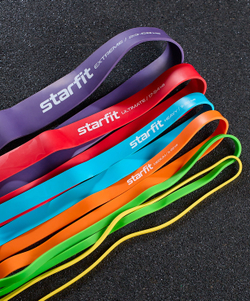 Эспандер ленточный для кросс-тренинга ES-803, 11-36 кг, 208х2,9 см, синий