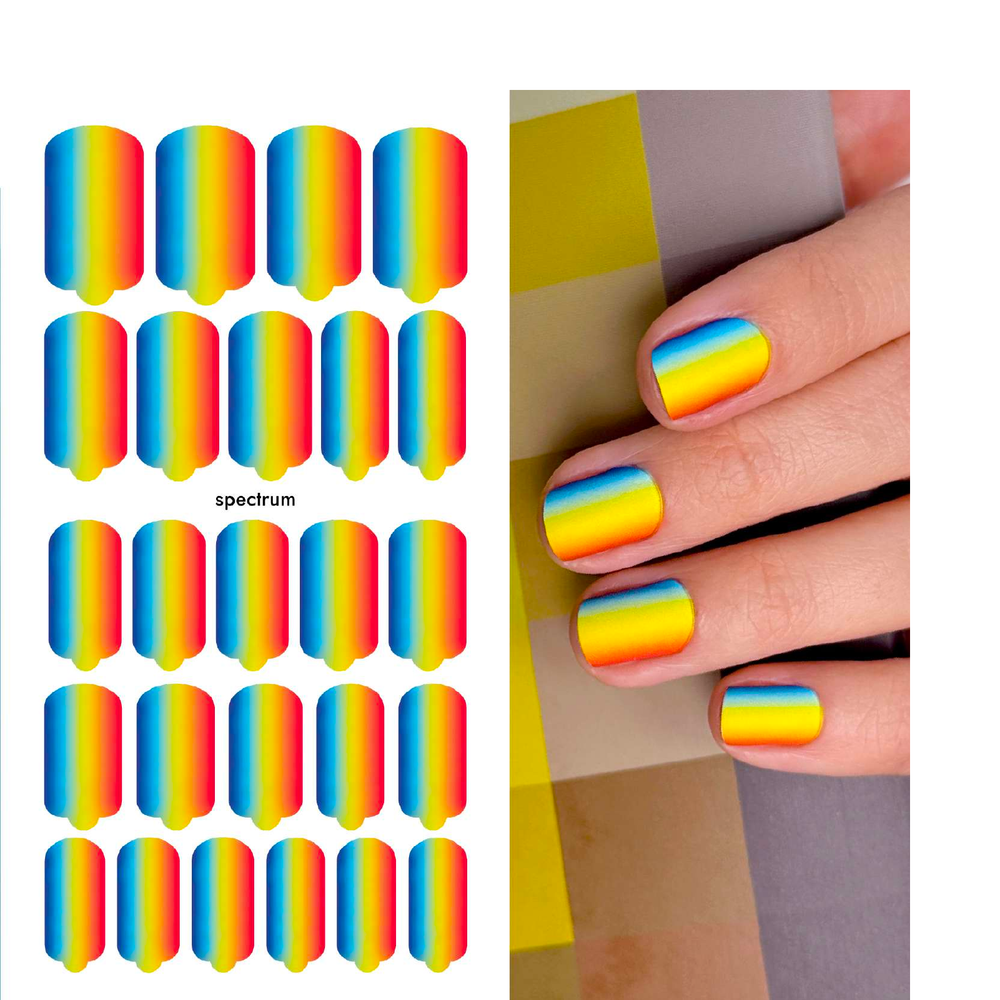 Плёнки для педикюра by provocative nails spectrum
