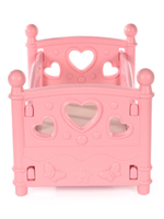 Кроватка для кукол пластм. (37*21*21 см), сетка