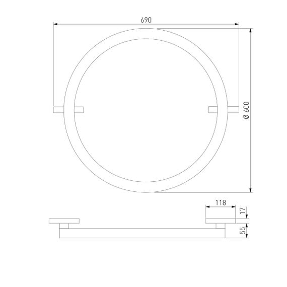 Трековый светодиодный светильник Elektrostandard Slim Magnetic 85523/01 a068912