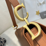 Christian Dior Medium Soft Saddle Bag with Strap