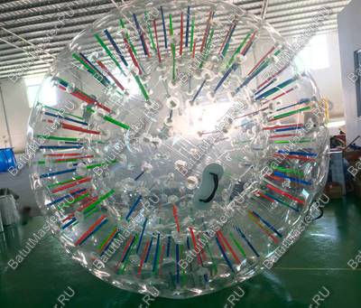 Светящийся зорб "Neo" ТПУ, диаметр 2.4 м