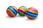Мяч д. 75мм"Полосатики" ручное окраш. Р3-75