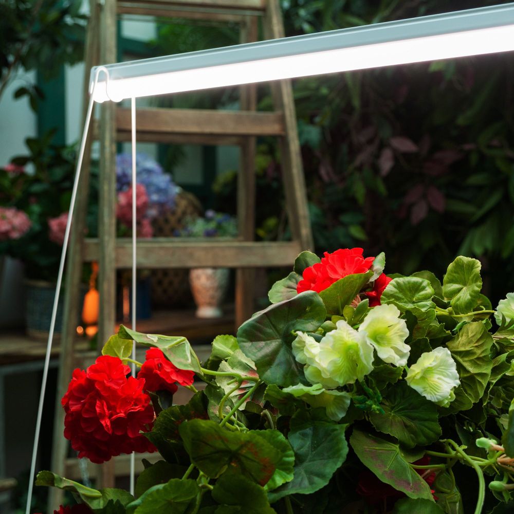 UFP-G20S H50 WHITE Подставка металлическая для светильника ULI-P. высота 500 мм. Белая. TM Uniel