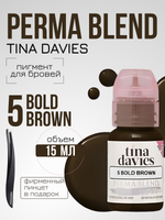 Пигмент для татуажа бровей Permablend "Tina Davies 'I Love INK' 5 Bold Brown"